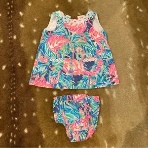 Lilly Pulitzer Dress Bloomer Set - 18/24 months